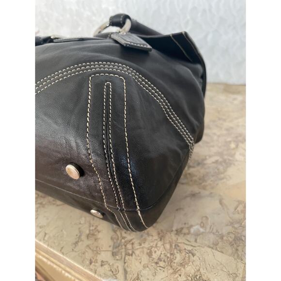 Coach Soho Black Satchel Y2K Vintage - Picture 8 of 10